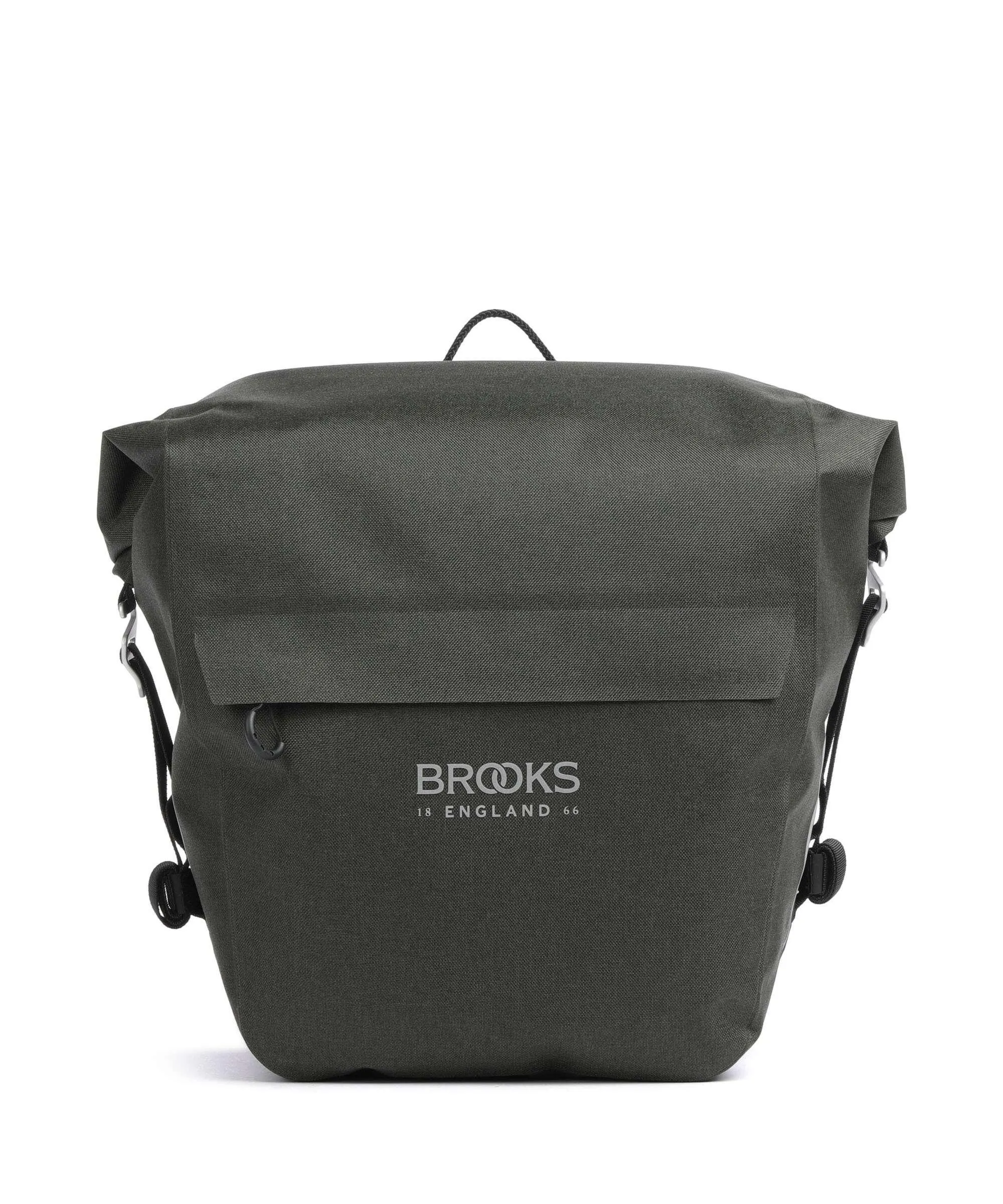  Brooks England Scape Large Borsa per portapacchi poliestere cachi  