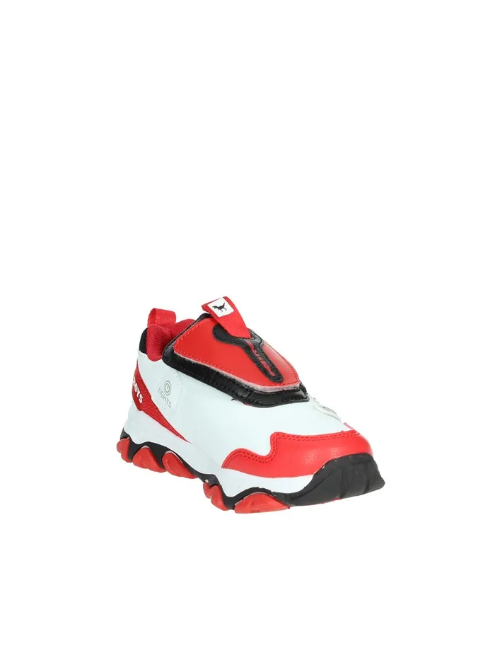 Bull Boys  SNEAKERS BASSA DNAL4550 BIANCO/ROSSO