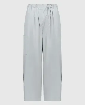 CO Pantaloni di lino blu 5112BCLS