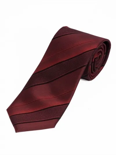 Cravatta business stretta bordeaux Modello struttura