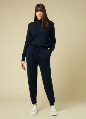IWIE  Pantaloni tricot in mista viscosa donna