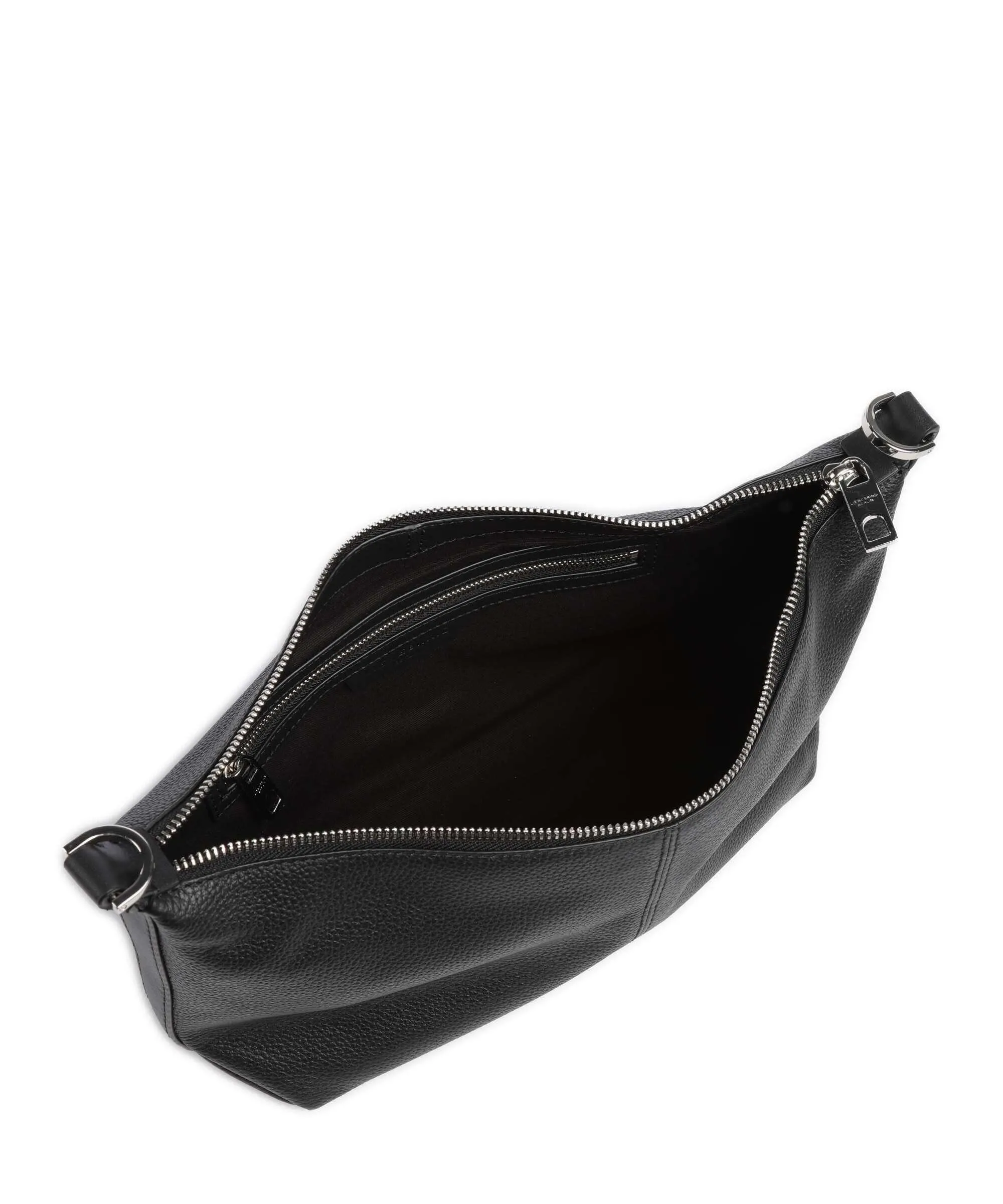  Liebeskind Paris 4 Small Pebble S Borsa hobo pelle di vacchetta grana nero  