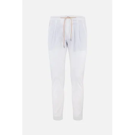 PANTALONE NYLON TECH BIANCO