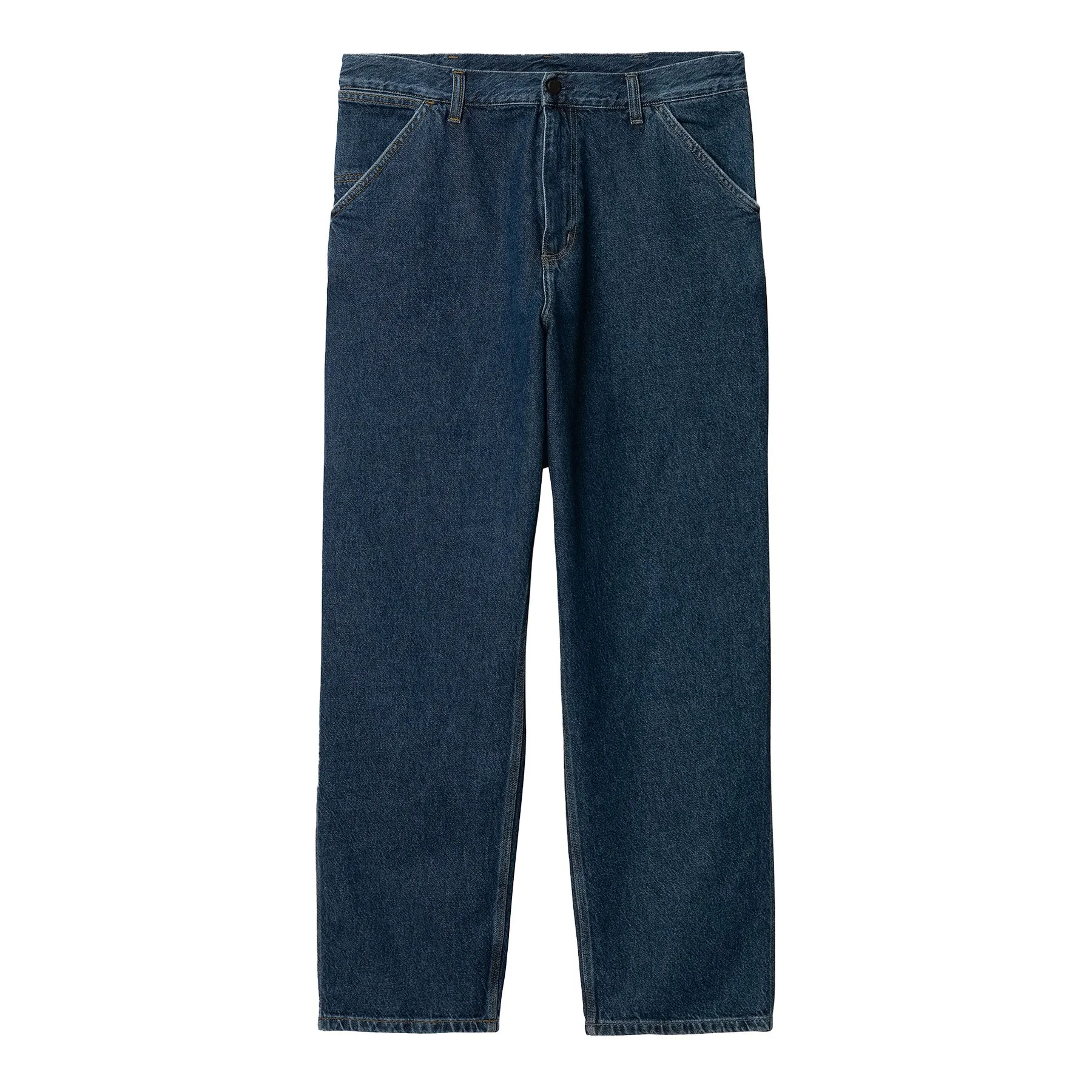 Pantaloni Single Knee In Denim