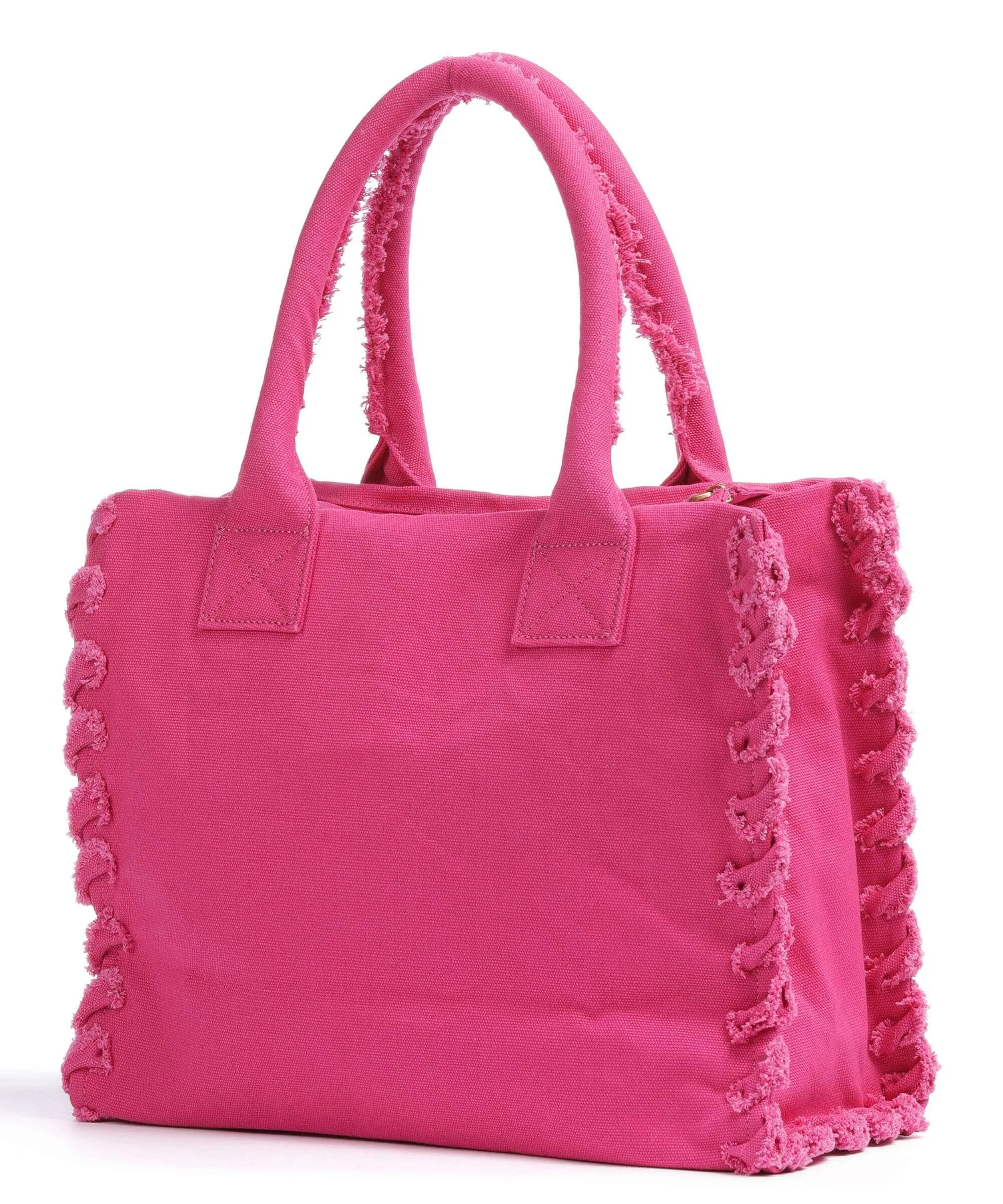  Pinko Beach Borsa a mano cotone pink  