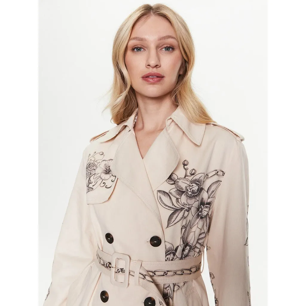 Pinko trench beige   