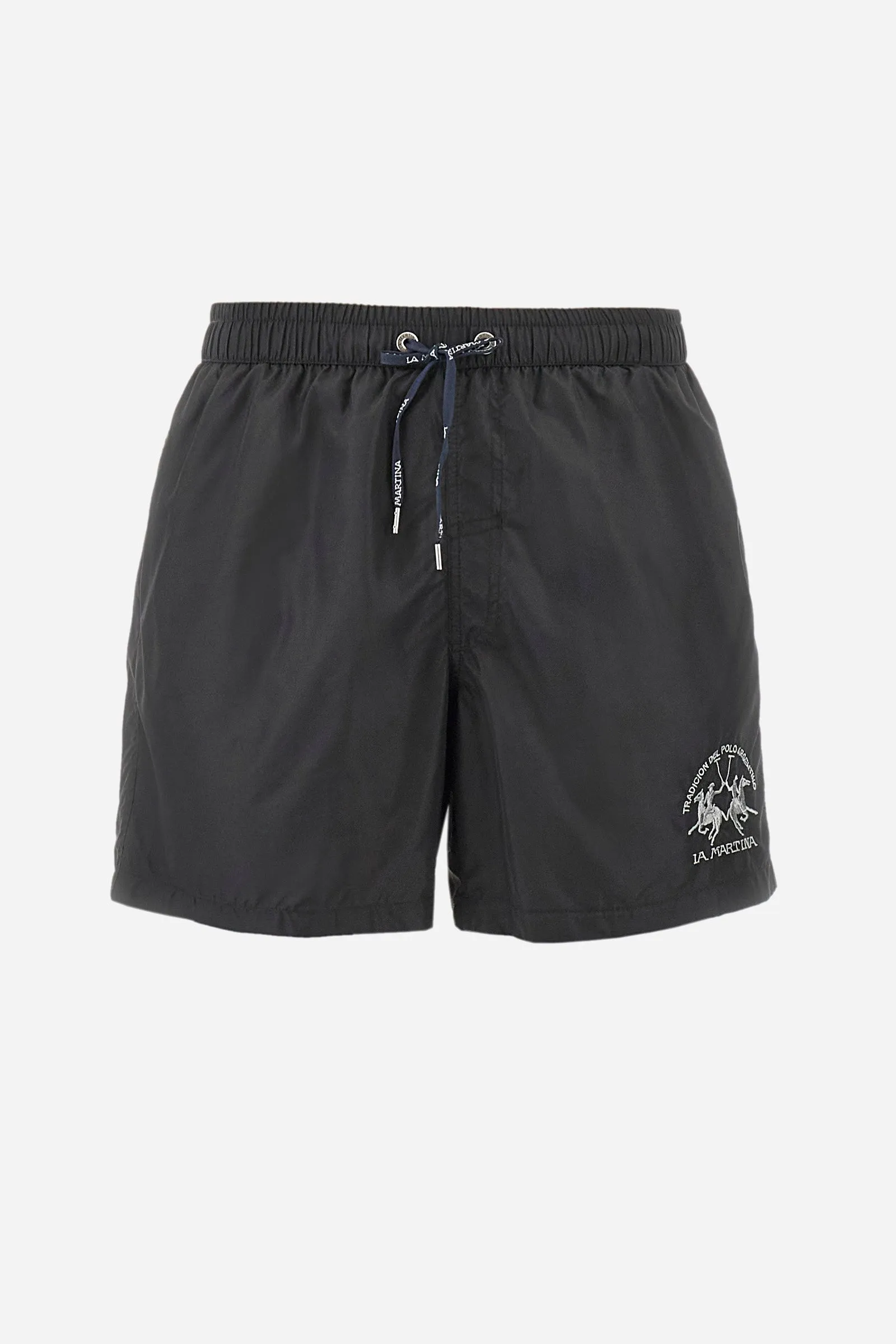 Regular-fit swimming shorts in synthetic fabric - Clint