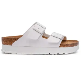 Sandali Arizona Pap Papillio Bianco Con Fibbie In Coordinato Donna