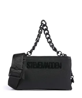  Steve Madden BNICCO Borsa a spalla pelle sintetica nero  