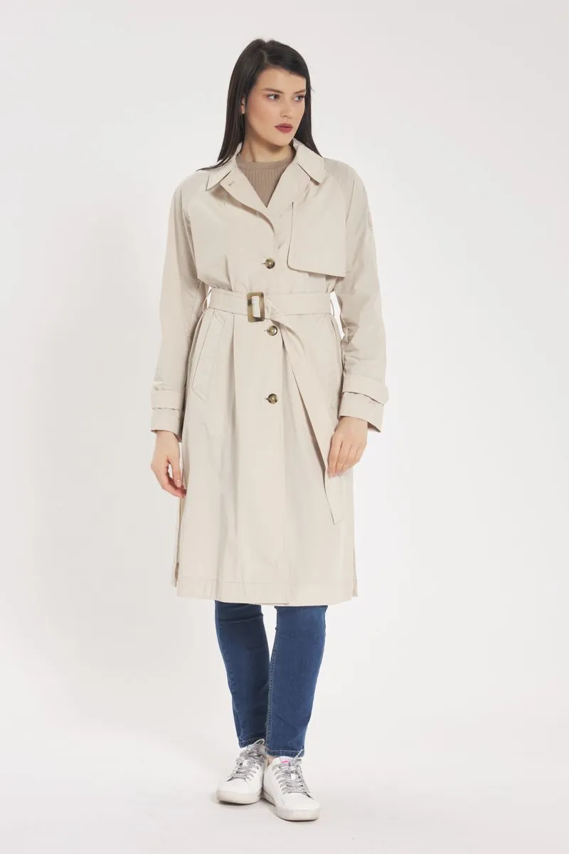 Trench Donna Beige