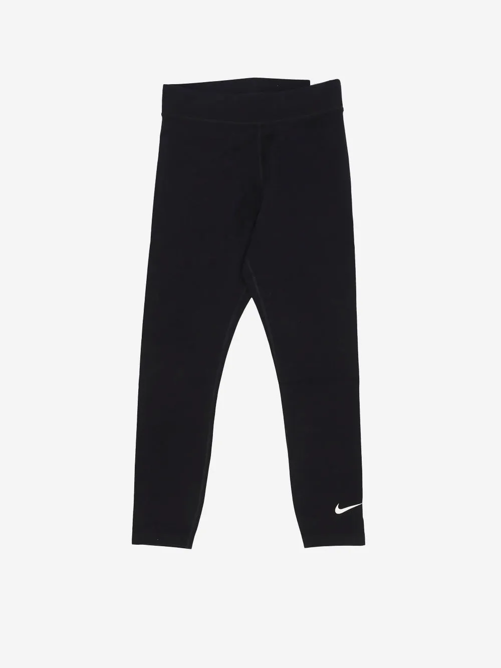 W Leggings neri a 7/8 a vita alta neri